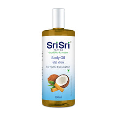 Sri Sri Tattva Ayurvedic Body For Healthy & Glowing Skin Oil 200ml Sri Sri Tattva Ayurvedic Body For Healthy & Glowing Skin Oil 200ml
