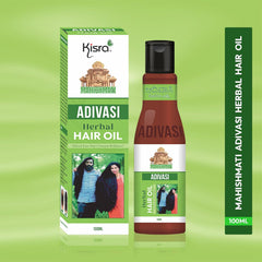 Mahishmati Ayurvedic Adivasi Herbal Hair Growth Oil 100ml Mahishmati Ayurvedic Adivasi Herbal Hair Growth Oil 100ml