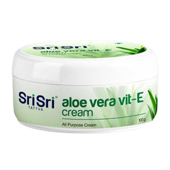 Sri Sri Tattva Aloe Vera Vit E Skin Cream 100gm Sri Sri Tattva Aloe Vera Vit E Skin Cream 100gm