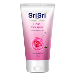 Sri Sri Tattva Rose With Rose Extract Face Wash 60ml Sri Sri Tattva Rose With Rose Extract Face Wash 60ml