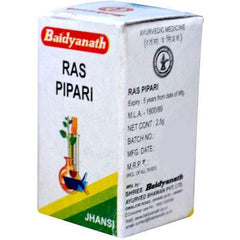 Baidyanath Ayurvedic (Jhansi) Ras Pipari Powder 2.5gm Baidyanath Ayurvedic (Jhansi) Ras Pipari Powder 2.5gm
