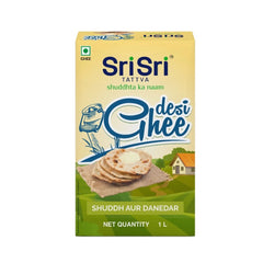 Sri Sri Tattva Shuddh Aur Danedar Desi Ghee Sri Sri Tattva Shuddh Aur Danedar Desi Ghee