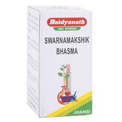 Baidyanath Ayurvedic Swarna Makshik Bhasma Powder Baidyanath Ayurvedic Swarna Makshik Bhasma Powder