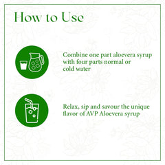 AVP Ayurvedic Aloe Vera Syrup 750ml AVP Ayurvedic Aloe Vera Syrup 750ml