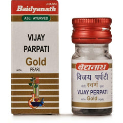 Baidyanath Ayurvedic (Jhansi) Vijay Parpati Gold with Pearl Powder 1gm Baidyanath Ayurvedic (Jhansi) Vijay Parpati Gold with Pearl Powder 1gm