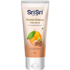 Sri Sri Tattva Walnut Orange Face Scrub 60gm Sri Sri Tattva Walnut Orange Face Scrub 60gm