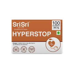 Sri Sri Tattva Ayurvedic Hyperstop 6 X 10 Tablet Sri Sri Tattva Ayurvedic Hyperstop 6 X 10 Tablet