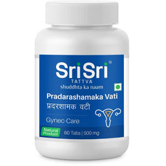 Sri Sri Tattva Ayurvedic Pradarashamaka Vati 500mg Gynec Care 60 Tablets Sri Sri Tattva Ayurvedic Pradarashamaka Vati 500mg Gynec Care 60 Tablets