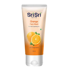 Sri Sri Tattva Orange With Orange Extract Face Wash Liquid 60ml Sri Sri Tattva Orange With Orange Extract Face Wash Liquid 60ml