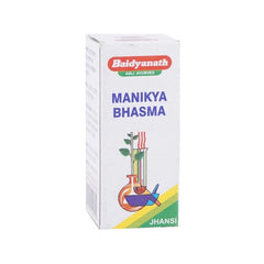 Baidyanath Ayurvedic Manikya Bhasma Powder Baidyanath Ayurvedic Manikya Bhasma Powder