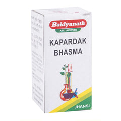 Baidyanath Ayurvedic Kapardak Bhasma Powder 10gm Baidyanath Ayurvedic Kapardak Bhasma Powder 10gm
