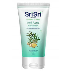 Sri Sri Tattva Anti Acne For Controls oil,combats acne,purifies Face Wash 60ml Sri Sri Tattva Anti Acne For Controls oil,combats acne,purifies Face Wash 60ml