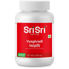 Sri Sri Tattva Ayurvedic Vyaghryadi 500mg 60 Tablet Sri Sri Tattva Ayurvedic Vyaghryadi 500mg 60 Tablet