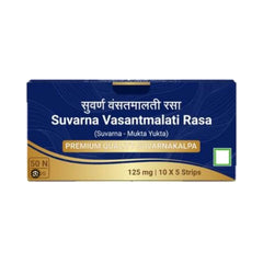 Sri Sri Tattva Ayurvedic Suvarna Vasant Malati Ras Suvarnakalpa 10 Strips Tablets Sri Sri Tattva Ayurvedic Suvarna Vasant Malati Ras Suvarnakalpa 10 Strips Tablets