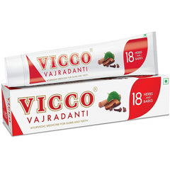 Vicco Vajradanti Medicine For Healthy Gums and Teeth Regular Toothpaste Vicco Vajradanti Medicine For Healthy Gums and Teeth Regular Toothpaste