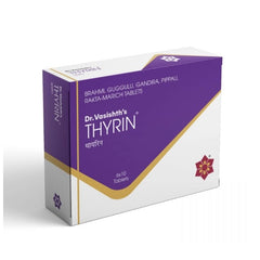 Dr Vasishth's Ayurvedic Thyrin 60 Tablet Dr Vasishth's Ayurvedic Thyrin 60 Tablet