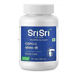 Sri Sri Tattva Ayurvedic Ospo C 500mg Bone Care 60 Tablets Sri Sri Tattva Ayurvedic Ospo C 500mg Bone Care 60 Tablets