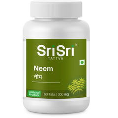 Sri Sri Tattva Ayurvedic Neem 300mg 60 Tablets Sri Sri Tattva Ayurvedic Neem 300mg 60 Tablets