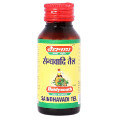 Baidyanath Ayurvedic (Jhansi) Saindhavadi Tel Oil 50ml Baidyanath Ayurvedic (Jhansi) Saindhavadi Tel Oil 50ml