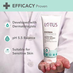 Lotus Cosmetics Derma Botanics Kojic Acid + Multi Berry Blemish Free Facewash 100g Lotus Cosmetics Derma Botanics Kojic Acid + Multi Berry Blemish Free Facewash 100g
