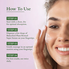 Lotus Organics+ Cosmetics Bakuchiol Plant Retinol Super Serum 30ml Lotus Organics+ Cosmetics Bakuchiol Plant Retinol Super Serum 30ml
