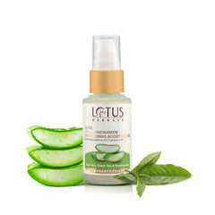 Lotus Herbals Cosmetics Active Aloe + Niacinamide Brightening Boost Serum 30ml Lotus Herbals Cosmetics Active Aloe + Niacinamide Brightening Boost Serum 30ml