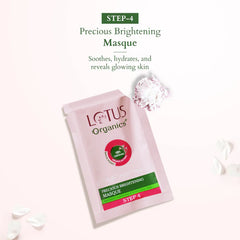 Lotus Herbals Cosmetics Precious Brightening Facial Kit Lotus Herbals Cosmetics Precious Brightening Facial Kit