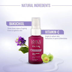 Lotus Herbals Cosmetics YouthRx firm & bright face serum 30ml Lotus Herbals Cosmetics YouthRx firm & bright face serum 30ml