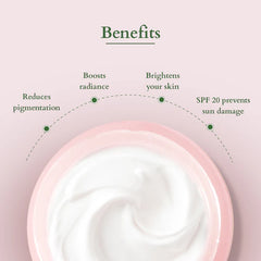 Lotus Organics+ Precious Brightening Creme Cream SPF-20 50g Lotus Organics+ Precious Brightening Creme Cream SPF-20 50g