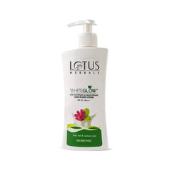 Lotus Herbals Cosmetics WhiteGlow Skin Brightening Hand & Body Lotion SPF 25 PA+++ Lotus Herbals Cosmetics WhiteGlow Skin Brightening Hand & Body Lotion SPF 25 PA+++