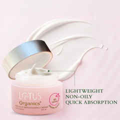 Lotus Organics+ Precious Brightening Creme Cream SPF-20 50g Lotus Organics+ Precious Brightening Creme Cream SPF-20 50g
