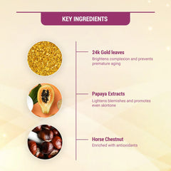 Lotus Herbals Cosmetics Radiant Gold Cellular Glow Salon Grade Facial Kit Lotus Herbals Cosmetics Radiant Gold Cellular Glow Salon Grade Facial Kit