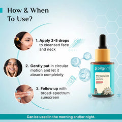 Pilgrim Cosmetics 10% Niacinamide Face Serum With 1% Zinc PCA 30ml Pilgrim Cosmetics 10% Niacinamide Face Serum With 1% Zinc PCA 30ml