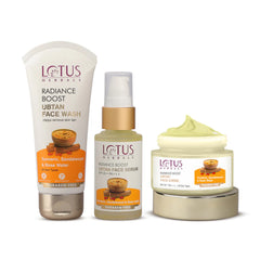 Lotus Herbals Cosmetics Radiance Boost Ubtan Trio Combo Lotus Herbals Cosmetics Radiance Boost Ubtan Trio Combo