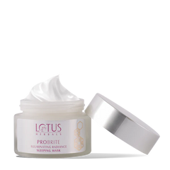 Lotus Herbals Cosmetics Probrite Illuminating Radiance Sleeping Mask 50g Lotus Herbals Cosmetics Probrite Illuminating Radiance Sleeping Mask 50g