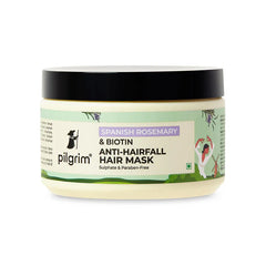 Pilgrim Cosmetics Spanish Rosemary & Biotin Anti-Hairfall Hair Mask 200.0 gm | 7.05 oz Pilgrim Cosmetics Spanish Rosemary & Biotin Anti-Hairfall Hair Mask 200.0 gm | 7.05 oz