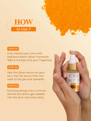 Lotus Herbals Cosmetics Radiance Boost Ubtan Face Serum 30ml Lotus Herbals Cosmetics Radiance Boost Ubtan Face Serum 30ml
