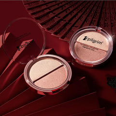 Pilgrim Cosmetics The Spanish Collection Highlighter Duo 11gm Pilgrim Cosmetics The Spanish Collection Highlighter Duo 11gm
