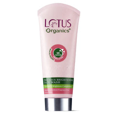 Lotus Organics+ Cosmetics Lotus Precious Brightening Face Wash 100g Lotus Organics+ Cosmetics Lotus Precious Brightening Face Wash 100g
