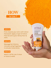 Lotus Herbals Cosmetics Radiance Boost Ubtan Face Scrub 100g Lotus Herbals Cosmetics Radiance Boost Ubtan Face Scrub 100g