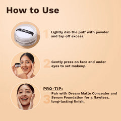 Pilgrim Cosmetics Dream Matte Loose Face Powder 8gm Pilgrim Cosmetics Dream Matte Loose Face Powder 8gm