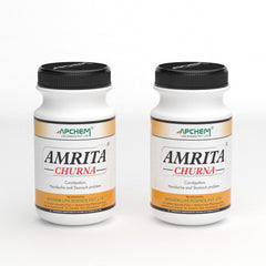 Apchem Amrita Ayurvedic Churna Effective Remedy For Constipation Powder 80Gm Apchem Amrita Ayurvedic Churna Effective Remedy For Constipation Powder 80Gm