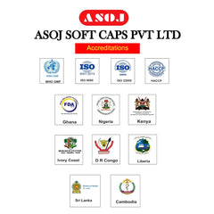 Asoj Soft Ayurvedic Castrolax Castor Oil Soft-Gel 60 Capsules Asoj Soft Ayurvedic Castrolax Castor Oil Soft-Gel 60 Capsules