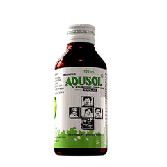 Ajanta's Adusol Ayurvedic Adusol Cough Prevent Cold Wet Dry Cough Good For Kids & Adults Syrup Ajanta's Adusol Ayurvedic Adusol Cough Prevent Cold Wet Dry Cough Good For Kids & Adults Syrup