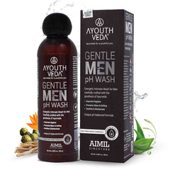 Aimil Ayouthveda Cosmetics Gentle Men pH Wash With pH Balanced Formula 180ml Aimil Ayouthveda Cosmetics Gentle Men pH Wash With pH Balanced Formula 180ml
