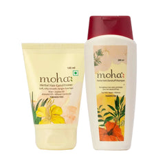 Moha Cosmetics Anti Dandruff Hair Conditioner and Shampoo Combo Moha Cosmetics Anti Dandruff Hair Conditioner and Shampoo Combo