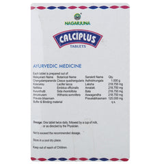 Nagarjuna Ayurvedic Calciplus 100 Tablets Nagarjuna Ayurvedic Calciplus 100 Tablets