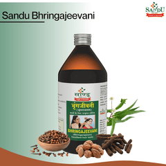 Sandu Ayurvedic Bhringajeevani Liquid Sandu Ayurvedic Bhringajeevani Liquid