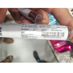 Tata Zudio Lipstick Matte Deep Berry B2 Color 2g Tata Zudio Lipstick Matte Deep Berry B2 Color 2g