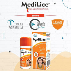 Wings Medilice Anti Lice Hair Cream Wash 30g Wings Medilice Anti Lice Hair Cream Wash 30g